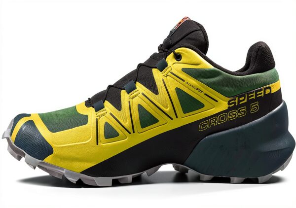 Salomon Scarpe da Trail Running Uomo Multicolore Duck Green Black-6