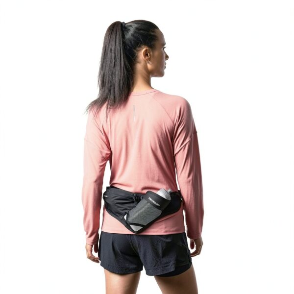 Salomon Cintura idratazione Nero Unisex 3D Bottle Stash Pocket-6