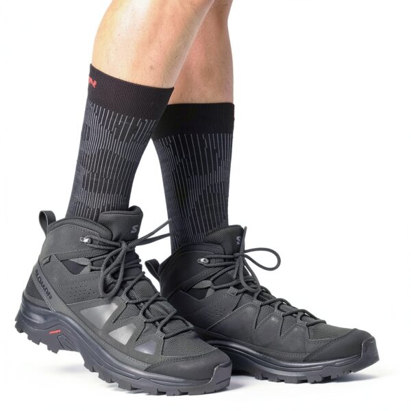 Salomon Scarpa Escursionismo Uomo GORE‑TEX Black Phantom 44 2/3 EU-1