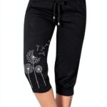 Pantaloni estivi donna 3/4 EMATOP Capris con vita elasticizzata-0