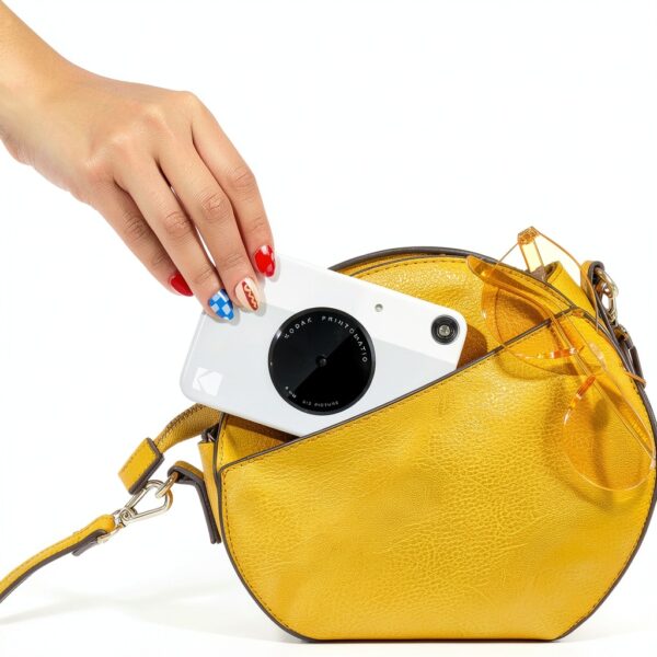 KODAK Printomatic Fotocamera - 75 Fogli - Stampa Zink 2x3” - 5MP, Portatile - Grigia, Fotocamera + 75 fogli-6