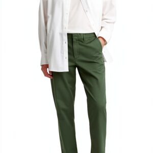 Levi's Essential Chino Pantaloni Donna Twill Vita Media Caviglia-0