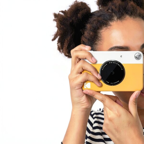 KODAK Printomatic Fotocamera - 75 Fogli - Stampa Zink 2x3” - 5MP, Portatile - Verde, Fotocamera + 75 fogli-7