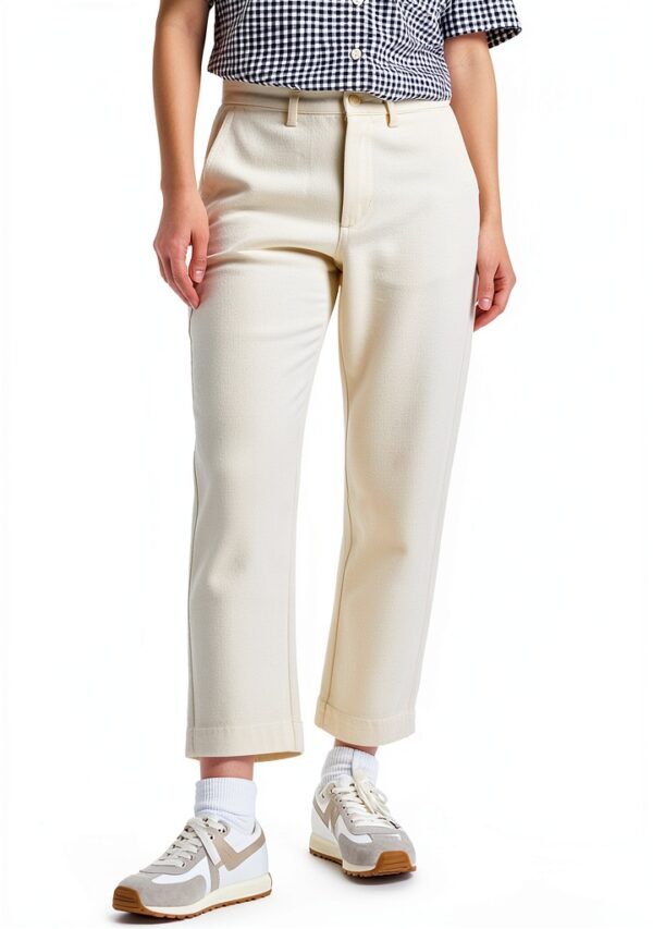 Levi's Essential Chino Pantaloni Donna Black Iris Twill-0