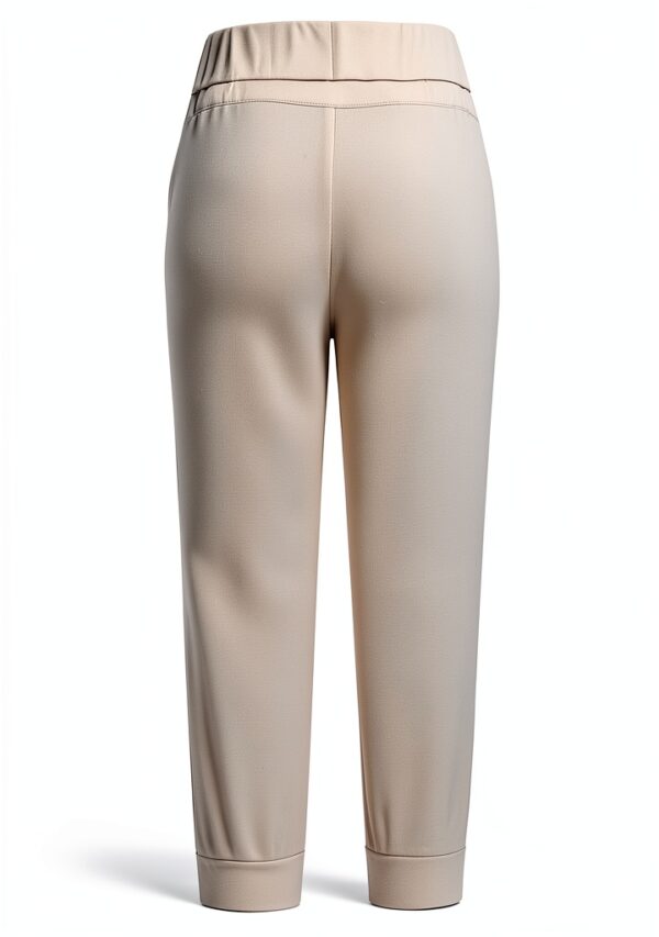Pantaloni estivi da donna EMATOP 3/4 Capris elasticizzati con tasche-3