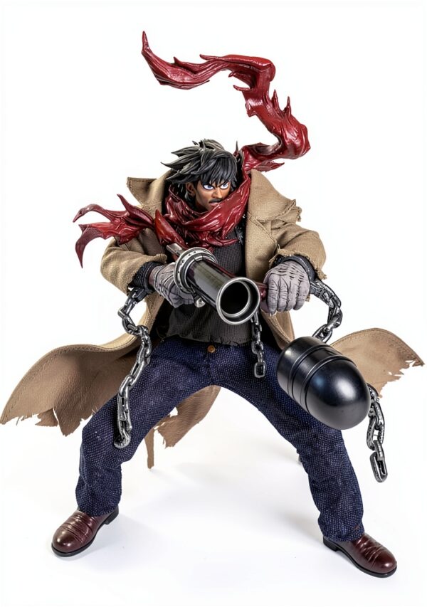 C&A Global Ltd. x CCSTOYS FigScript Series "Shin Getter Robo L'ultimo giorno del mondo" Ryoma Ryoma Ryoma Scala 1:12 ABS & PVC & POM & PA & Cloth Action Figure dipinte-8