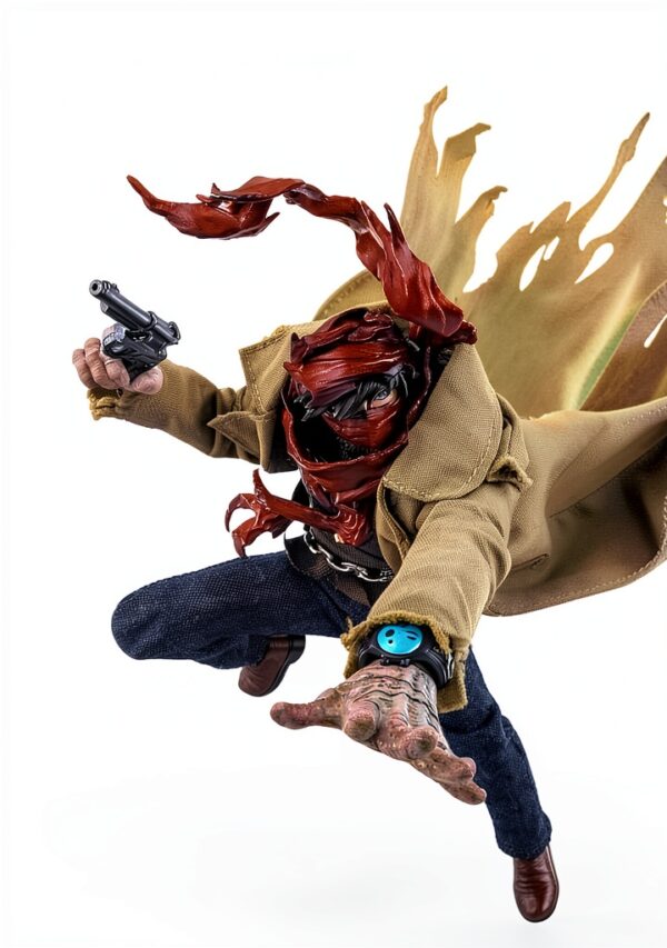C&A Global Ltd. x CCSTOYS FigScript Series "Shin Getter Robo L'ultimo giorno del mondo" Ryoma Ryoma Ryoma Scala 1:12 ABS & PVC & POM & PA & Cloth Action Figure dipinte-4
