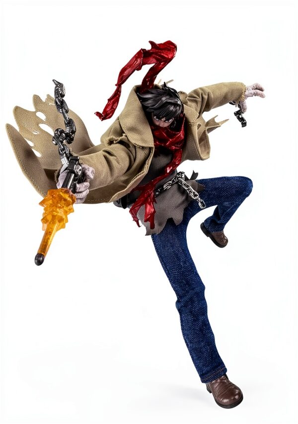 C&A Global Ltd. x CCSTOYS FigScript Series "Shin Getter Robo L'ultimo giorno del mondo" Ryoma Ryoma Ryoma Scala 1:12 ABS & PVC & POM & PA & Cloth Action Figure dipinte-9