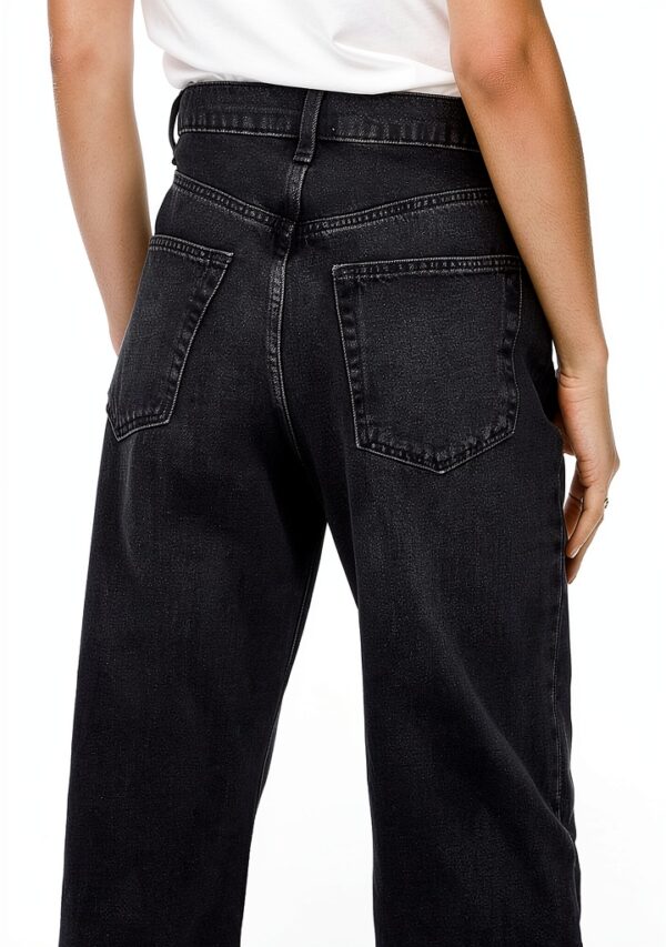Jeans Wide Fit ONLHOPE Donna Vita Alta Gamba Larga Blu Denim-2