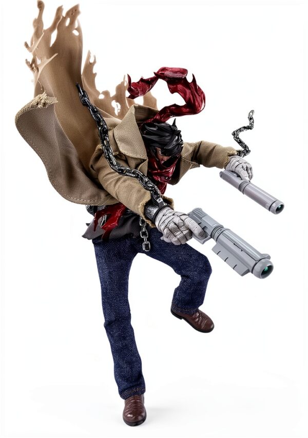 C&A Global Ltd. x CCSTOYS FigScript Series "Shin Getter Robo L'ultimo giorno del mondo" Ryoma Ryoma Ryoma Scala 1:12 ABS & PVC & POM & PA & Cloth Action Figure dipinte-5