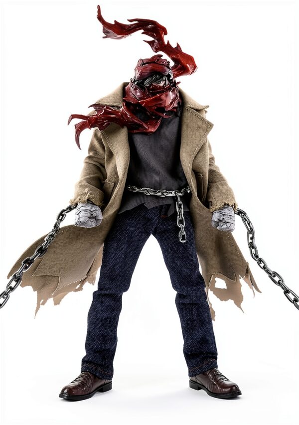 C&A Global Ltd. x CCSTOYS FigScript Series "Shin Getter Robo L'ultimo giorno del mondo" Ryoma Ryoma Ryoma Scala 1:12 ABS & PVC & POM & PA & Cloth Action Figure dipinte-2