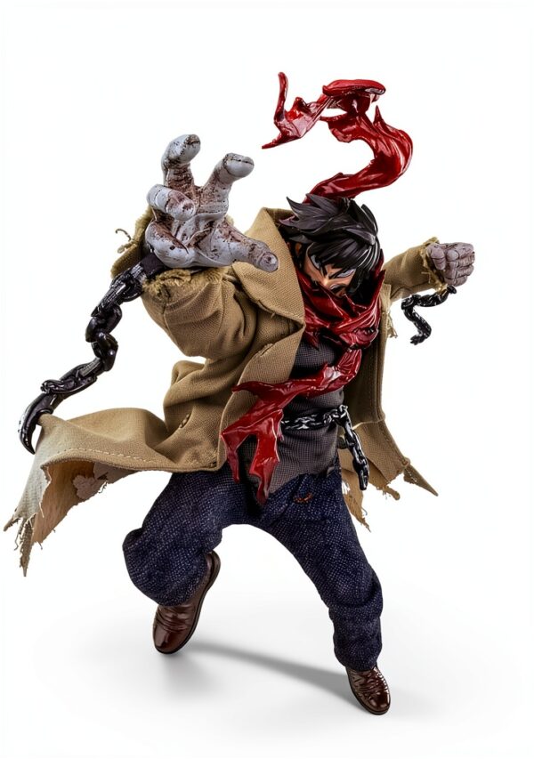 C&A Global Ltd. x CCSTOYS FigScript Series "Shin Getter Robo L'ultimo giorno del mondo" Ryoma Ryoma Ryoma Scala 1:12 ABS & PVC & POM & PA & Cloth Action Figure dipinte-6