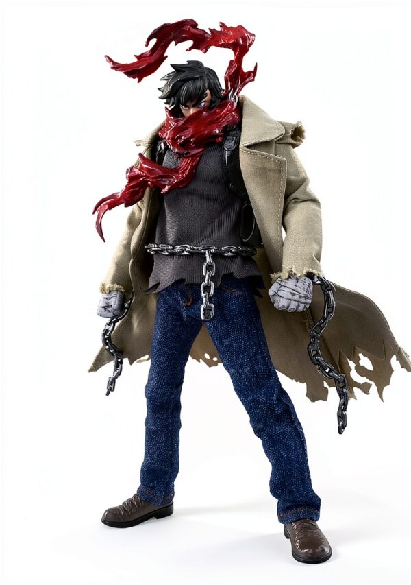 C&A Global Ltd. x CCSTOYS FigScript Series "Shin Getter Robo L'ultimo giorno del mondo" Ryoma Ryoma Ryoma Scala 1:12 ABS & PVC & POM & PA & Cloth Action Figure dipinte-0