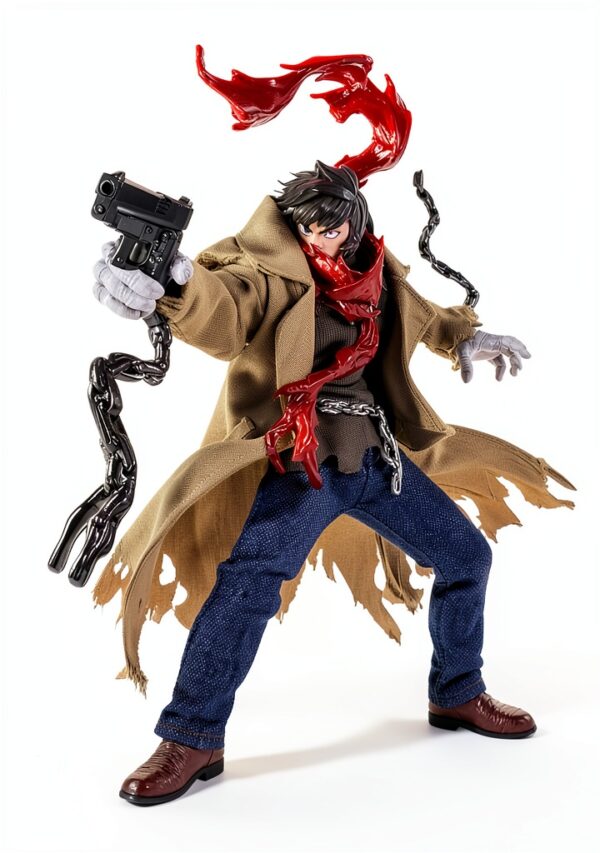 C&A Global Ltd. x CCSTOYS FigScript Series "Shin Getter Robo L'ultimo giorno del mondo" Ryoma Ryoma Ryoma Scala 1:12 ABS & PVC & POM & PA & Cloth Action Figure dipinte-3