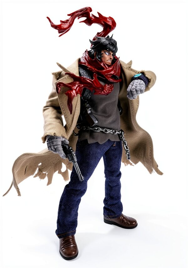 C&A Global Ltd. x CCSTOYS FigScript Series "Shin Getter Robo L'ultimo giorno del mondo" Ryoma Ryoma Ryoma Scala 1:12 ABS & PVC & POM & PA & Cloth Action Figure dipinte-11